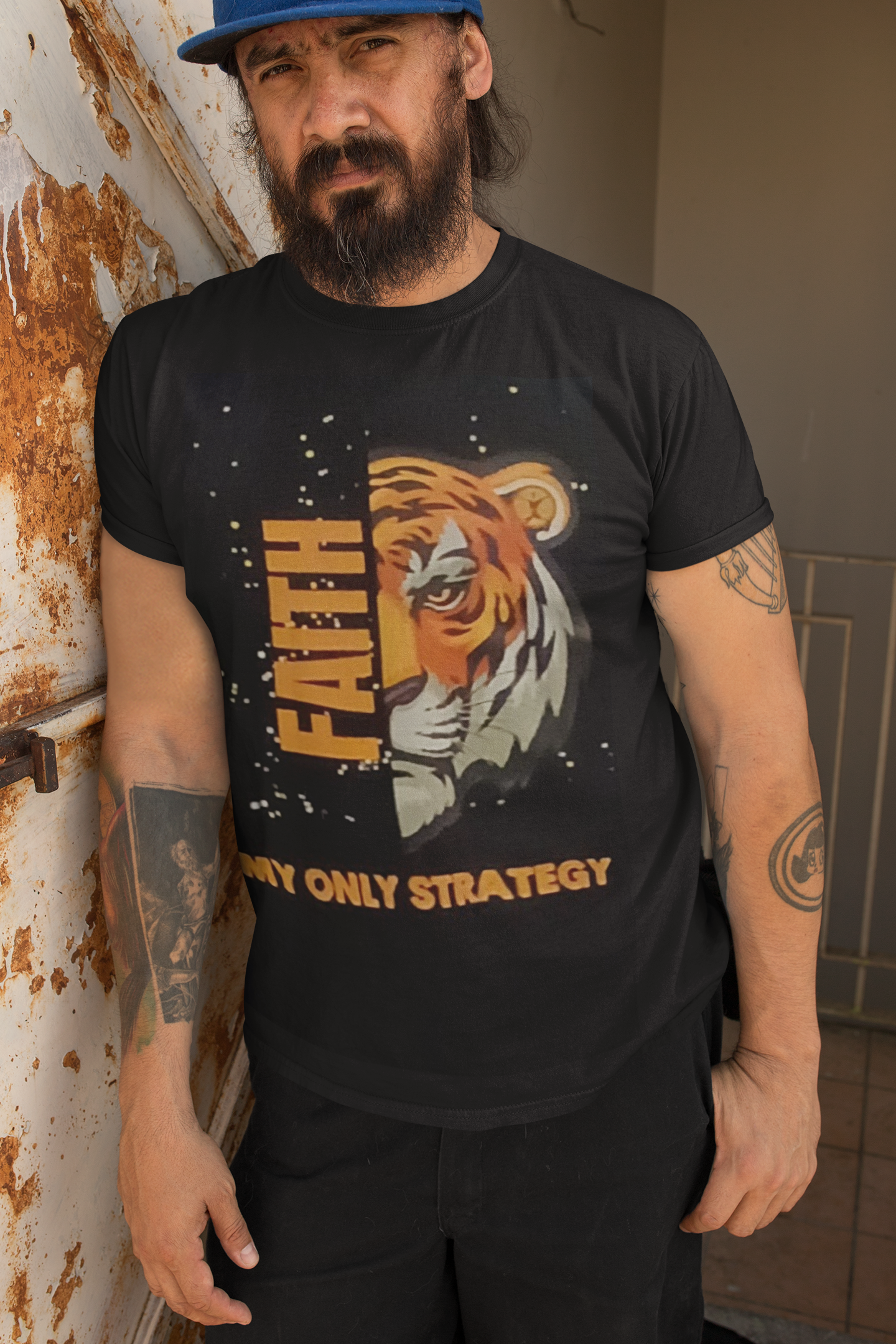 Faith, My Only Strategy Tee