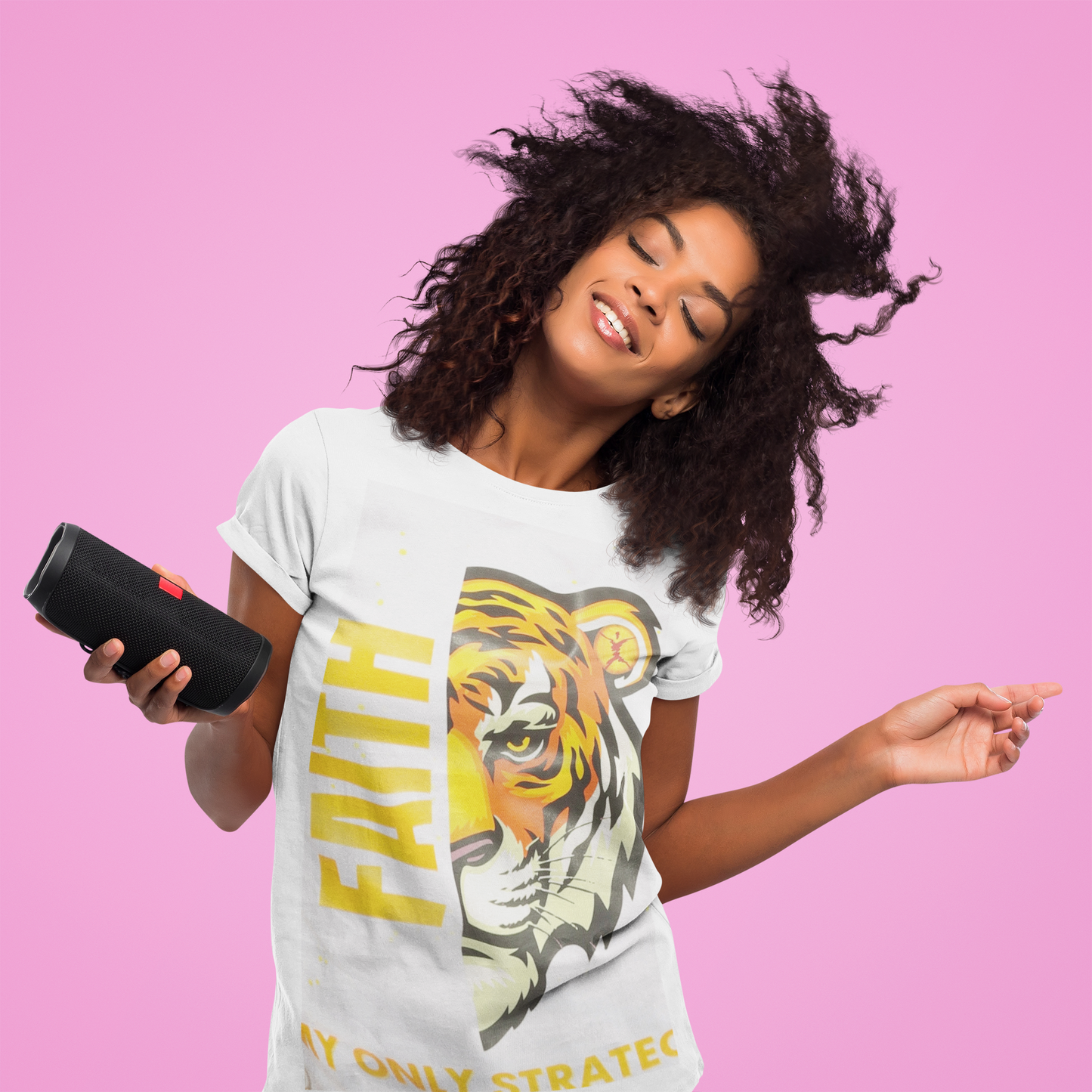 Faith, My Only Strategy Tee