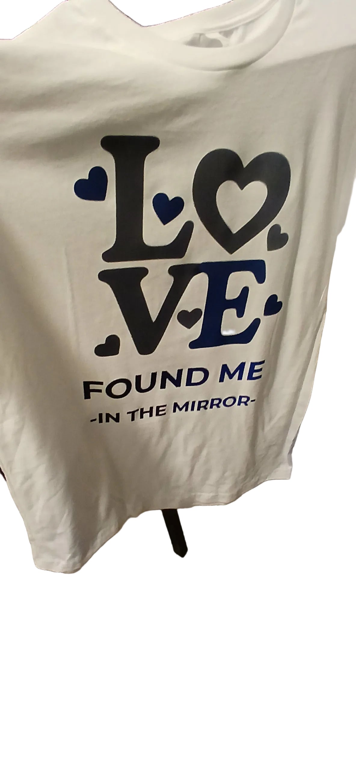 Love Found Me in the Mirror Tee – Self-Love Looks Good on Me