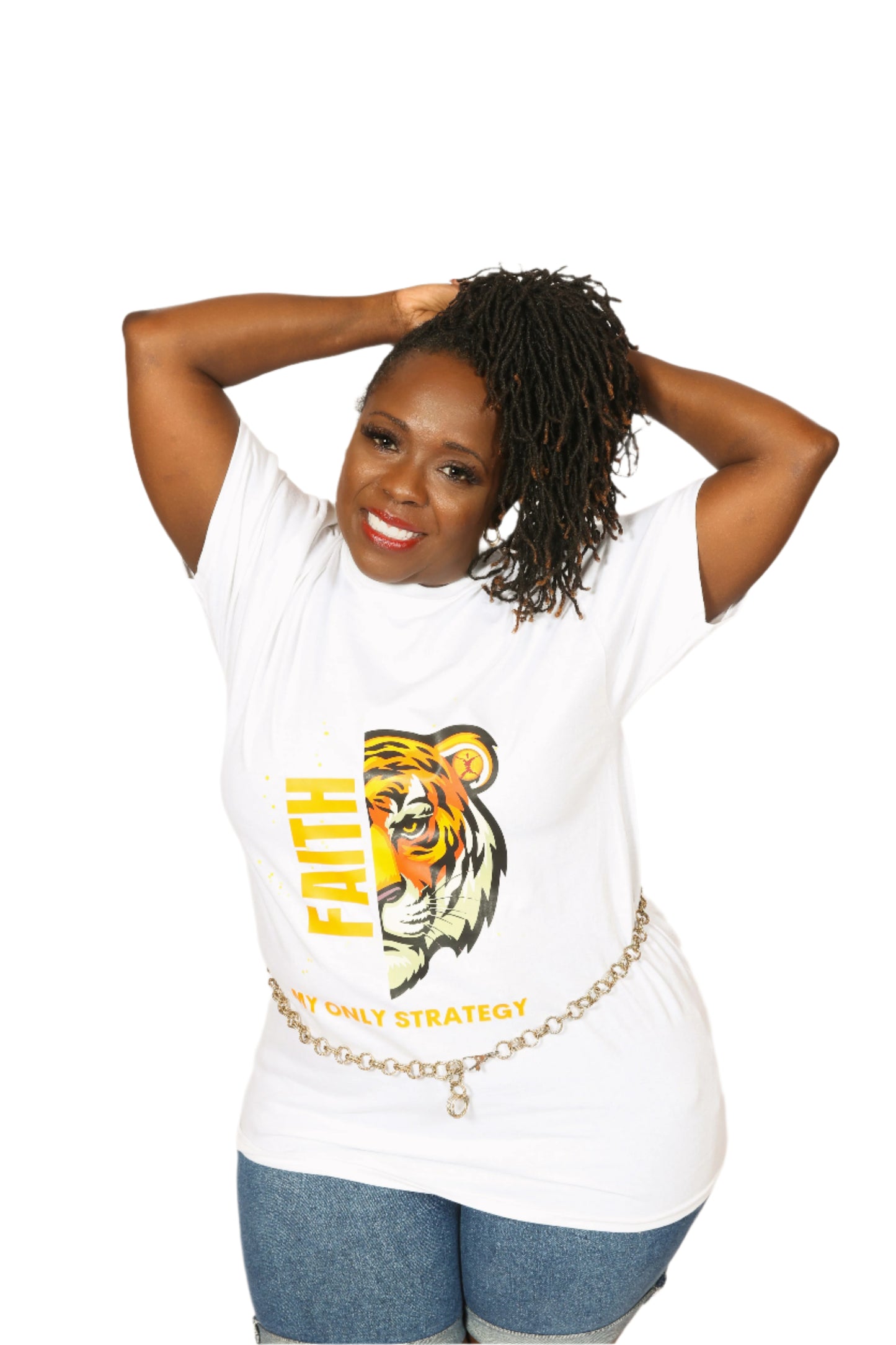 Faith, My Only Strategy Tee