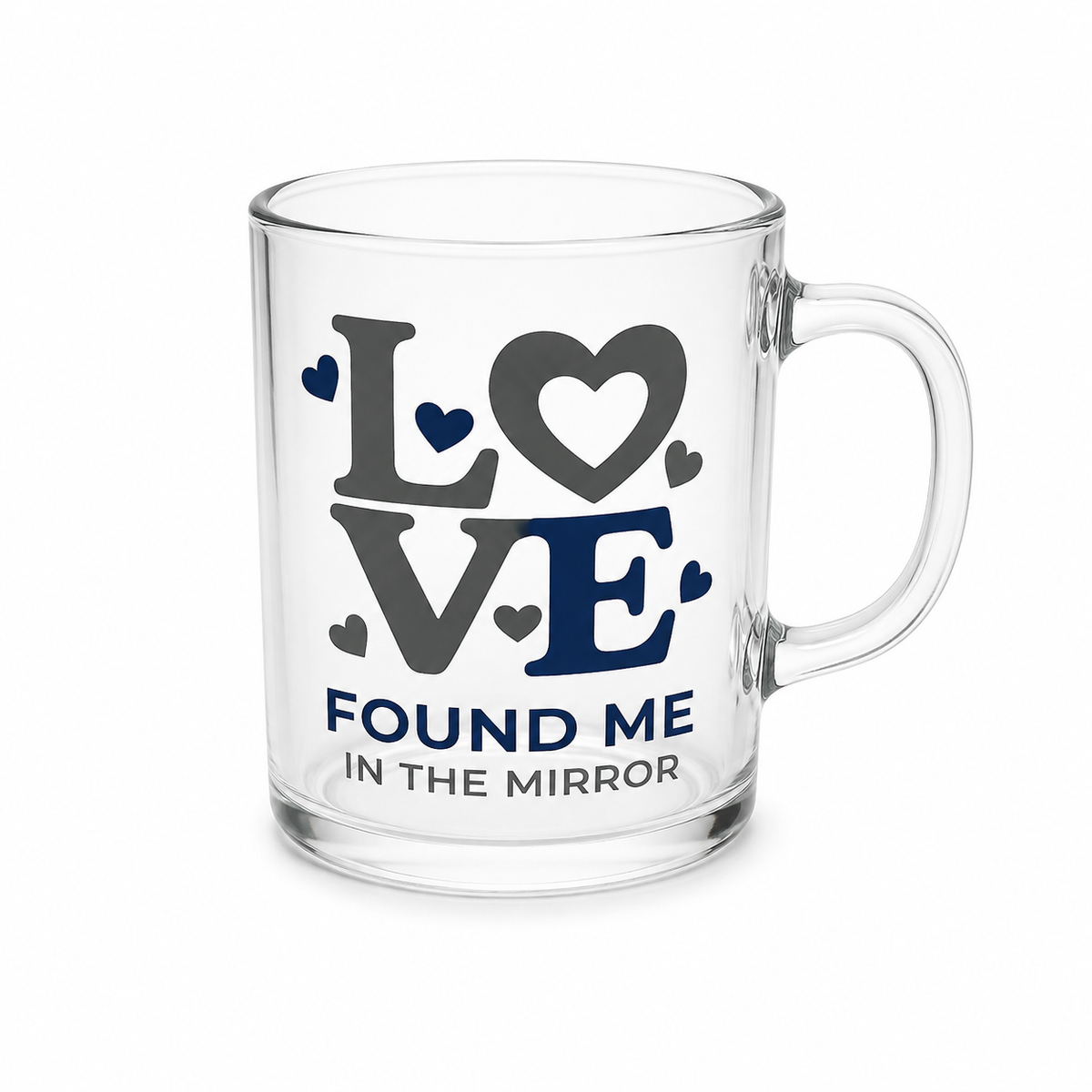 Affirma’Tees 4.5 oz Glass Tea Cups – Sip with Intention