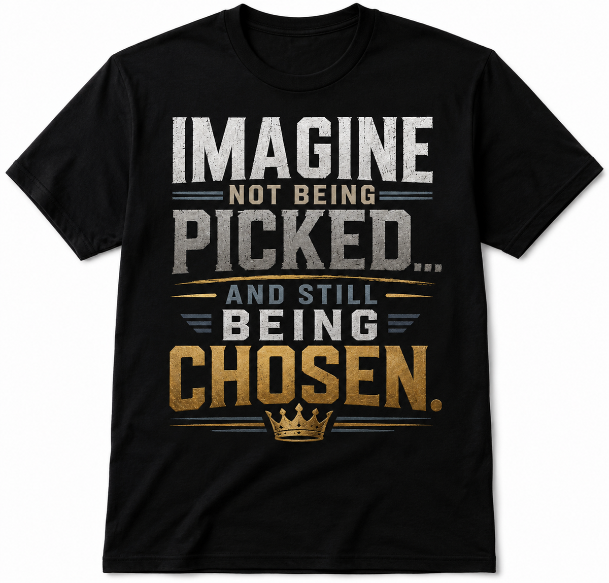 Imagine Not Being Picked… And Still Being Chosen – Men’s Tee