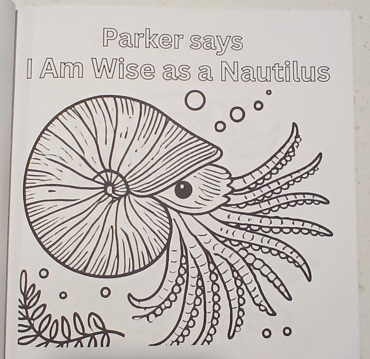 Affirma’Tees Children’s Affirmation Coloring Book – Positive Words for Growing Minds