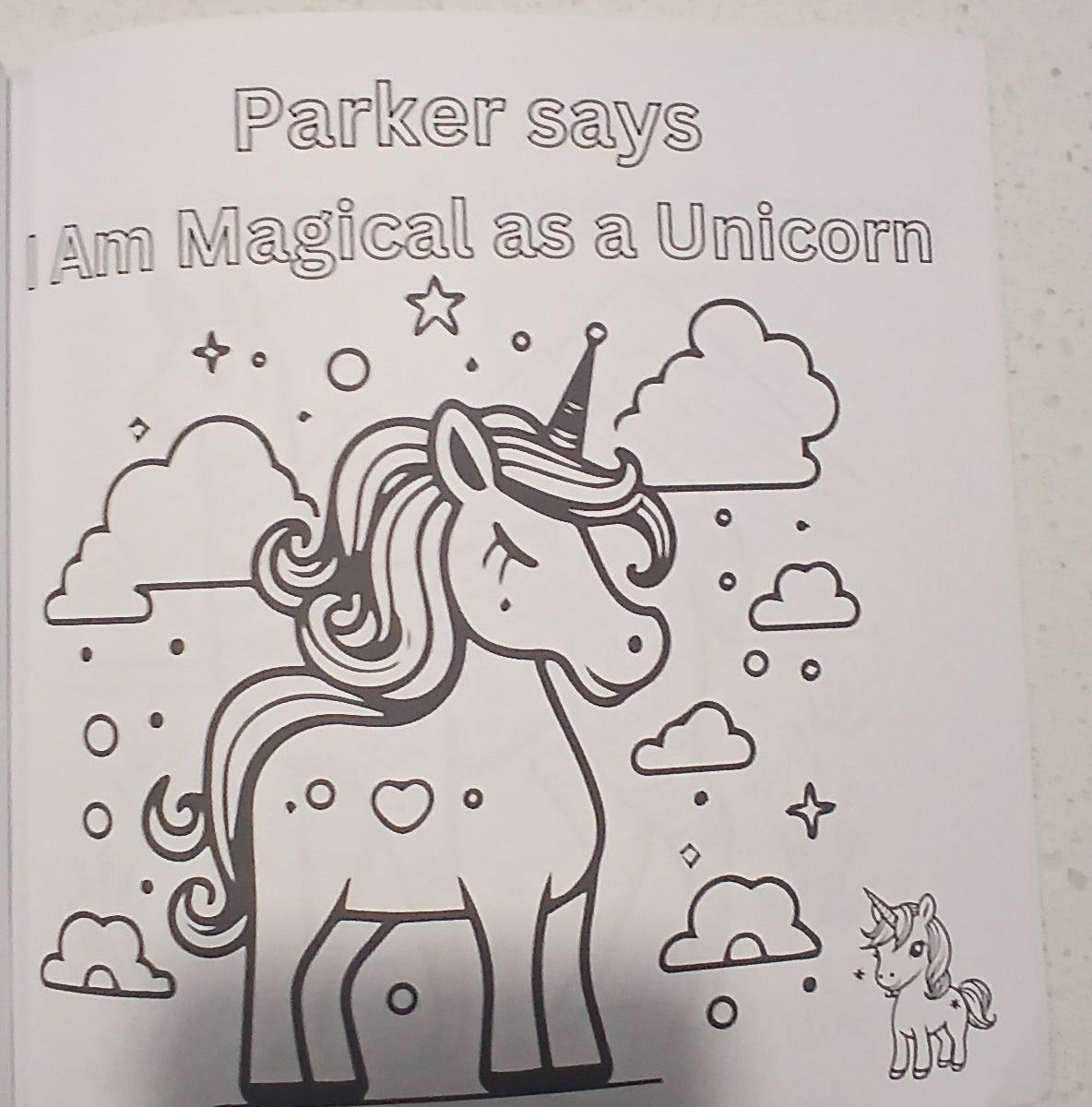 Affirma’Tees Children’s Affirmation Coloring Book – Positive Words for Growing Minds