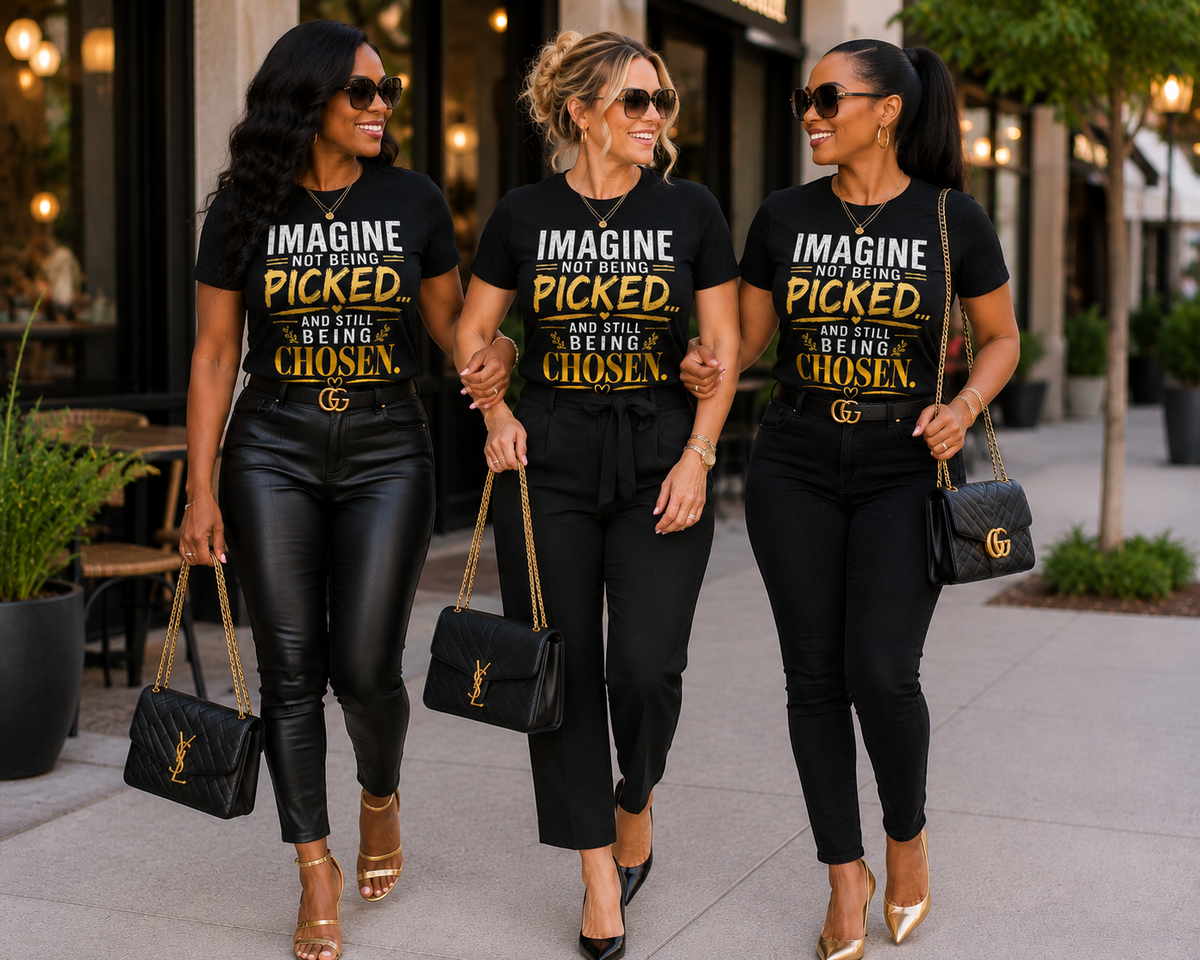 Imagine Not Being Picked… And Still Being Chosen Tee