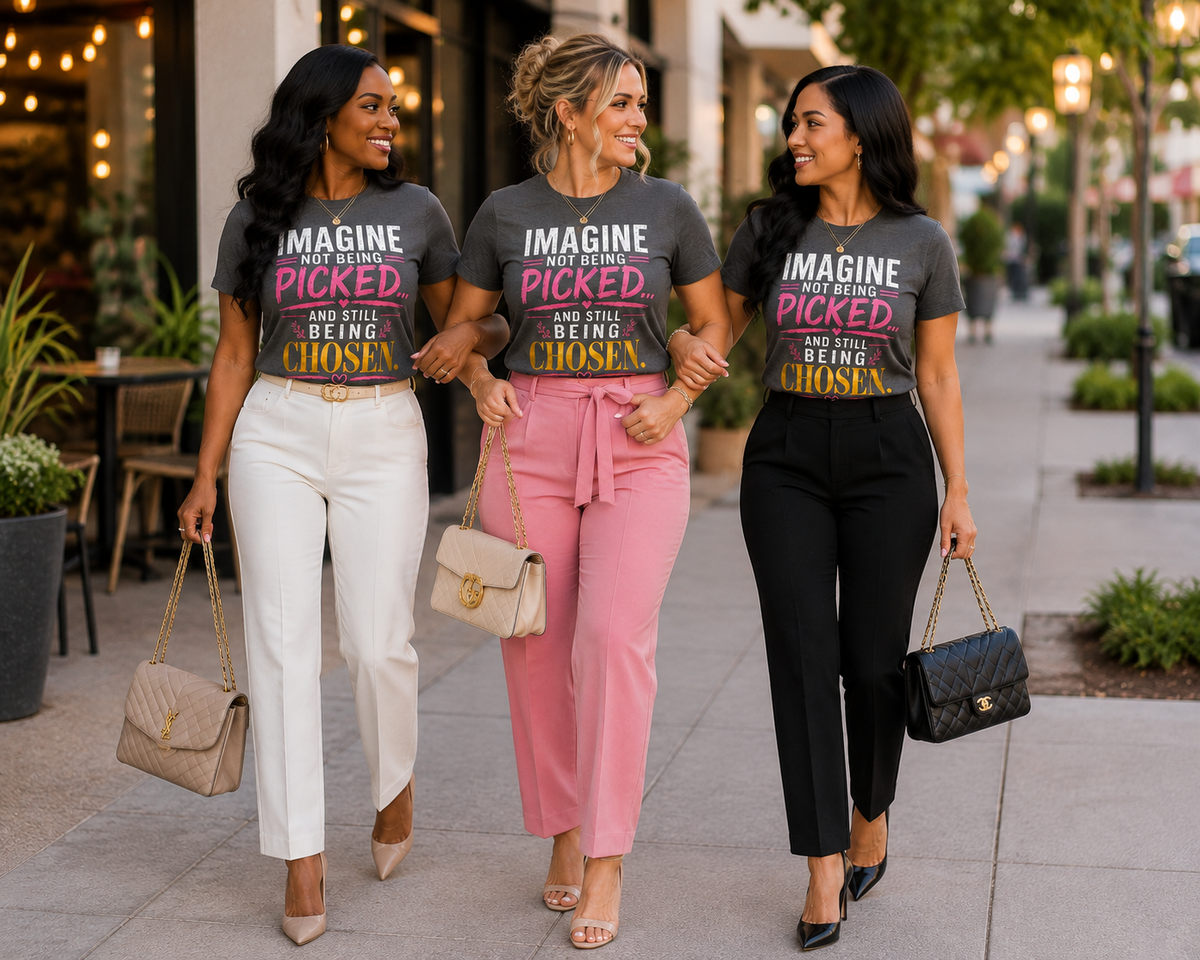 Imagine Not Being Picked… And Still Being Chosen Tee