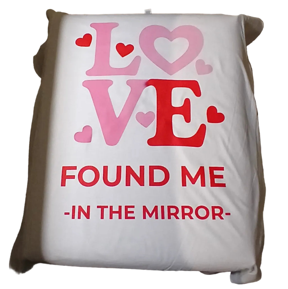 Love Found Me in the Mirror Tee – Self-Love Looks Good on Me
