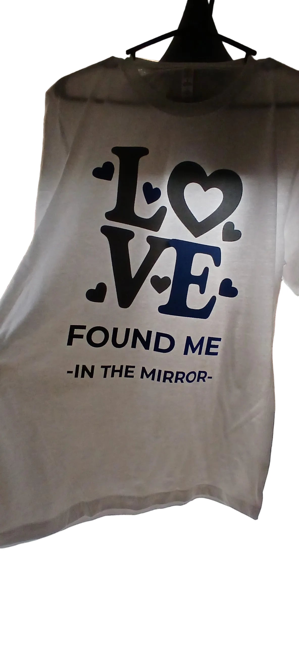 Love Found Me in the Mirror Tee – Self-Love Looks Good on Me