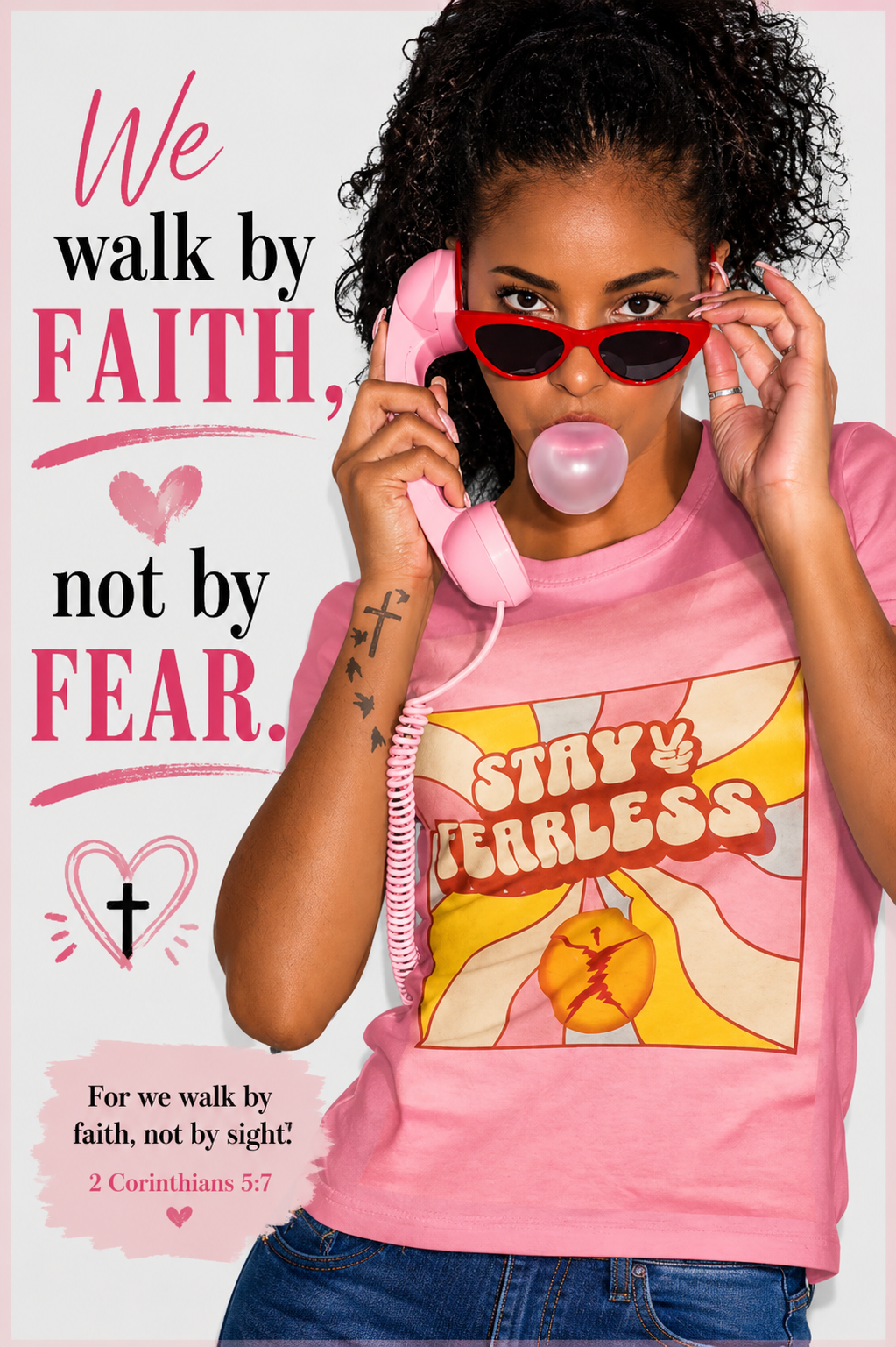 Stay Fearless Tee