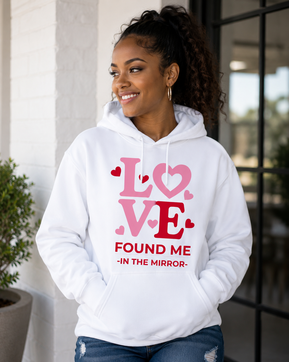 Love Found Me in the Mirror™ – Empowerment Hoodie